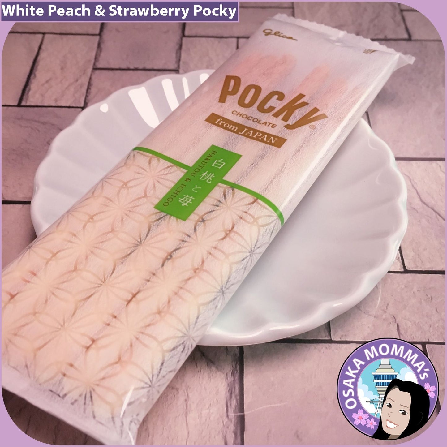 White Peach & Strawberry Pocky