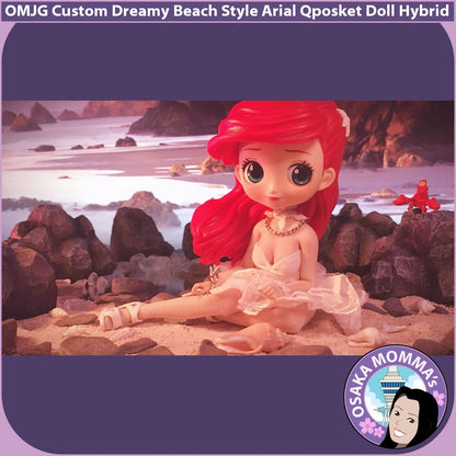 Dreamy Beach Style Ariel Qposket Custom Doll Hybrid