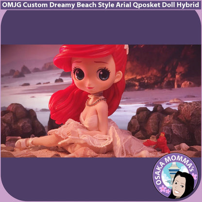 Dreamy Beach Style Ariel Qposket Custom Doll Hybrid