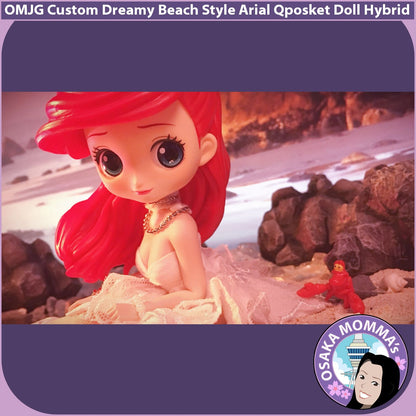 Dreamy Beach Style Ariel Qposket Custom Doll Hybrid