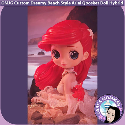 Dreamy Beach Style Ariel Qposket Custom Doll Hybrid