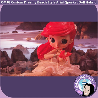 Dreamy Beach Style Ariel Qposket Custom Doll Hybrid