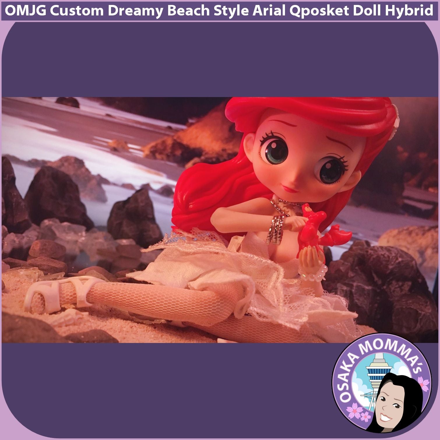 Dreamy Beach Style Ariel Qposket Custom Doll Hybrid – Osaka Momma's  Japanese Goods