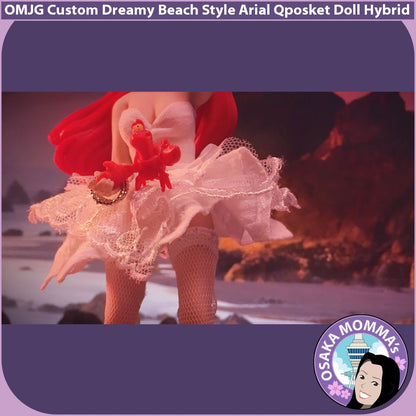 Dreamy Beach Style Ariel Qposket Custom Doll Hybrid
