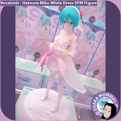 Hatsune Miku White Dress SPM Figure