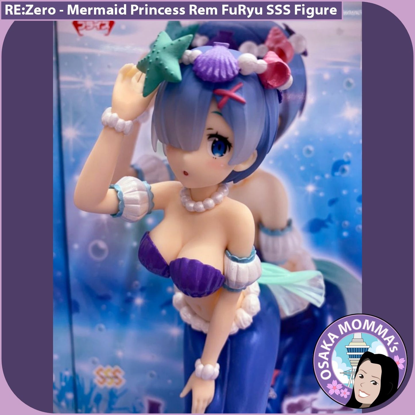 Rem Mermaid Princess FuRyu SSS Figure