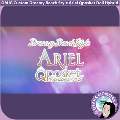 Dreamy Beach Style Ariel Qposket Custom Doll Hybrid