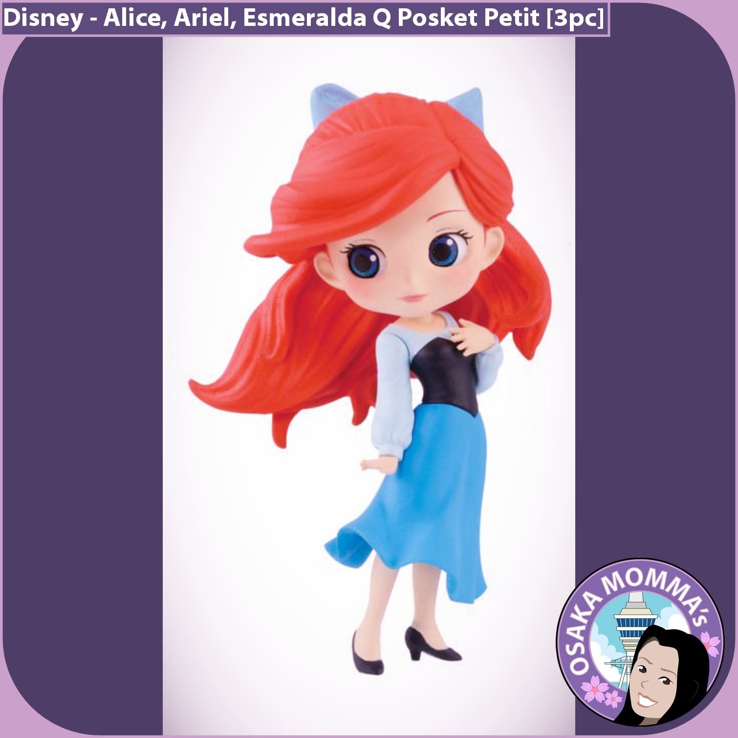 Qposket Petit - Alice・Ariel・Esmeralda – Osaka Momma's Japanese Goods