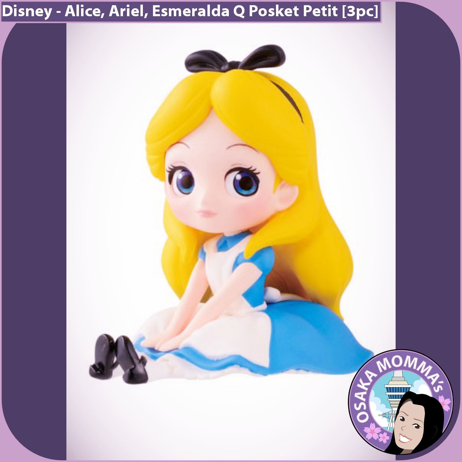 Qposket Petit - Alice・Ariel・Esmeralda – Osaka Momma's Japanese Goods