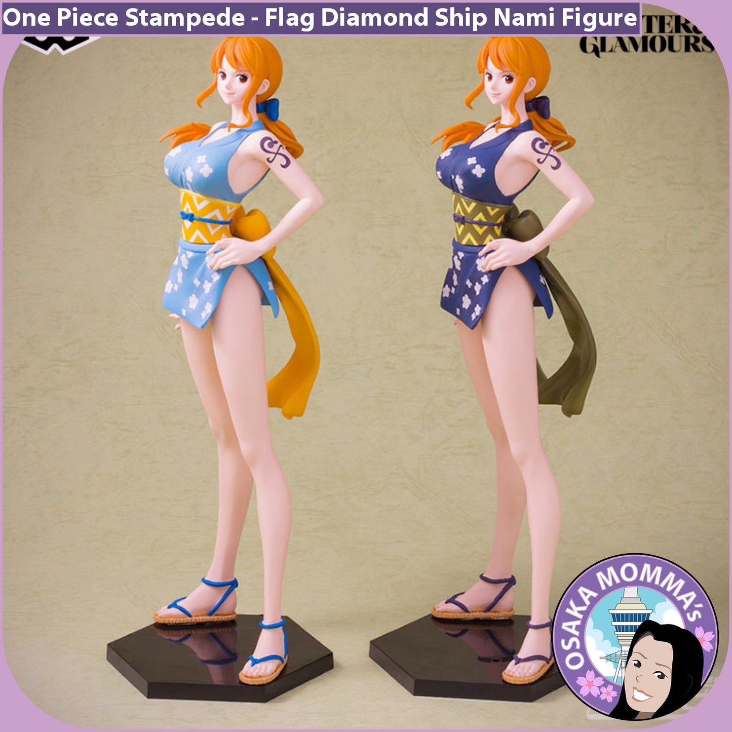 Nami Wanokuni Style Glitter and Glamours Figure