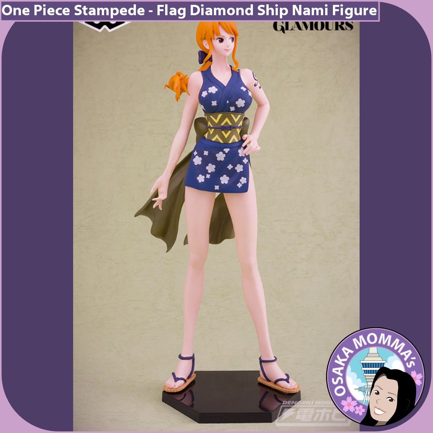 Nami Wanokuni Style Glitter and Glamours Figure