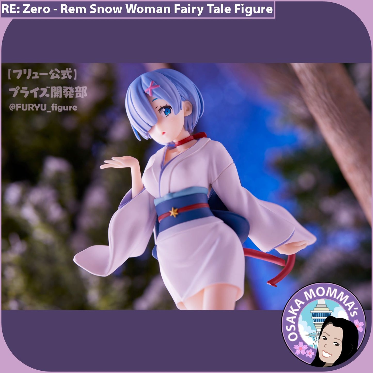 Rem Snow Woman Fairy Tale Figure