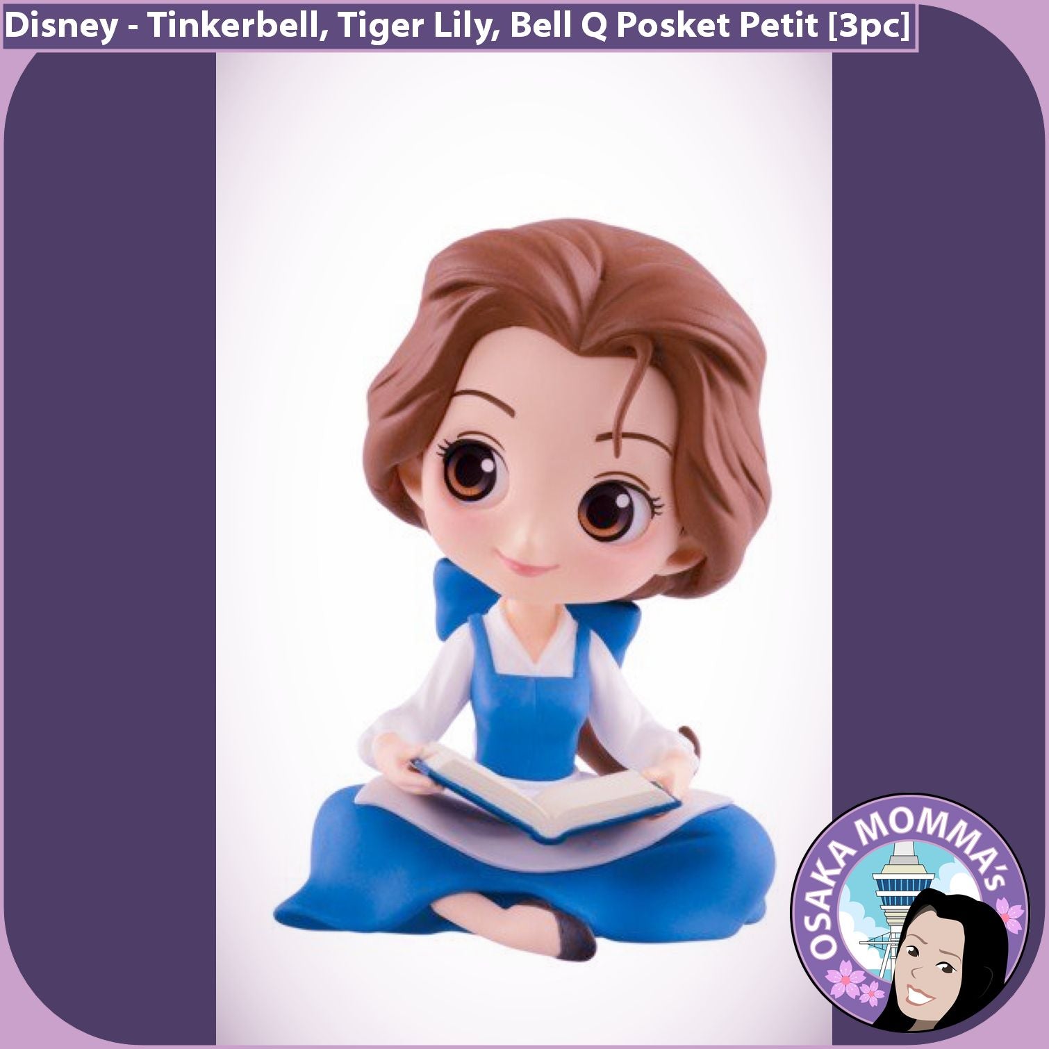 Qposket Petit - Tinkerbell・Tiger Lily・ Belle – Osaka