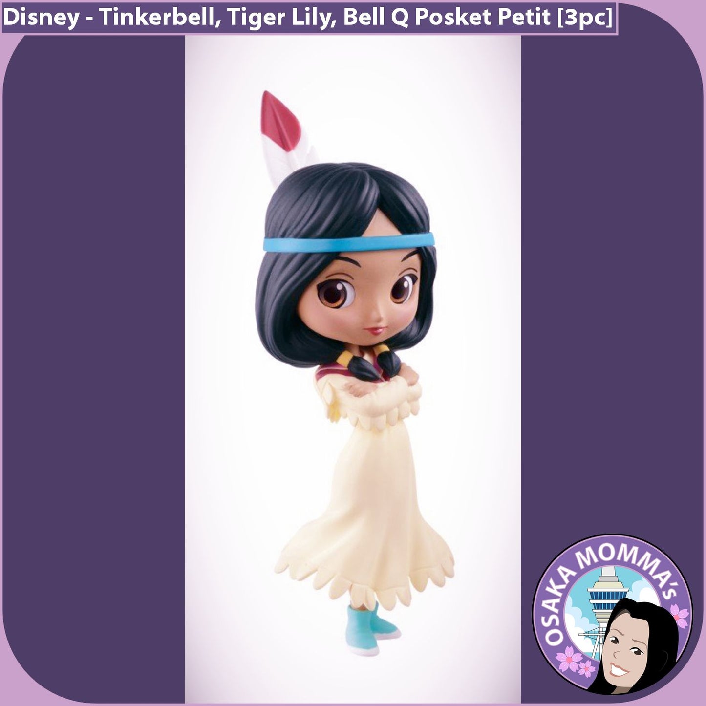 Qposket Petit - Tinkerbell・Tiger Lily・ Belle