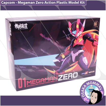 Megaman Zero Action Plastic Model Kit