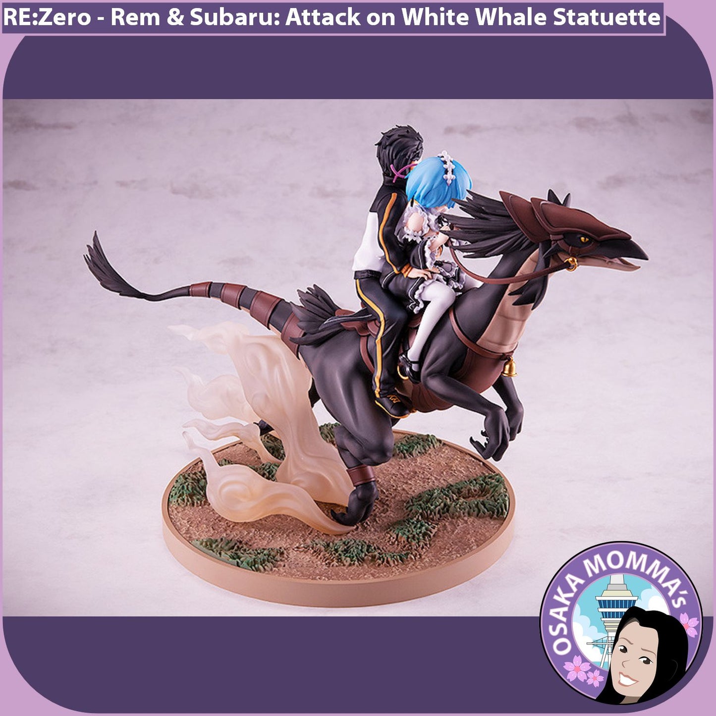 Rem & Subaru: Attack on White Whale Statuette