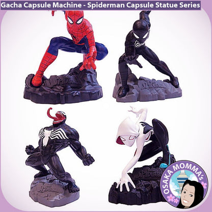 Spiderman Capsule Statue Series Figures