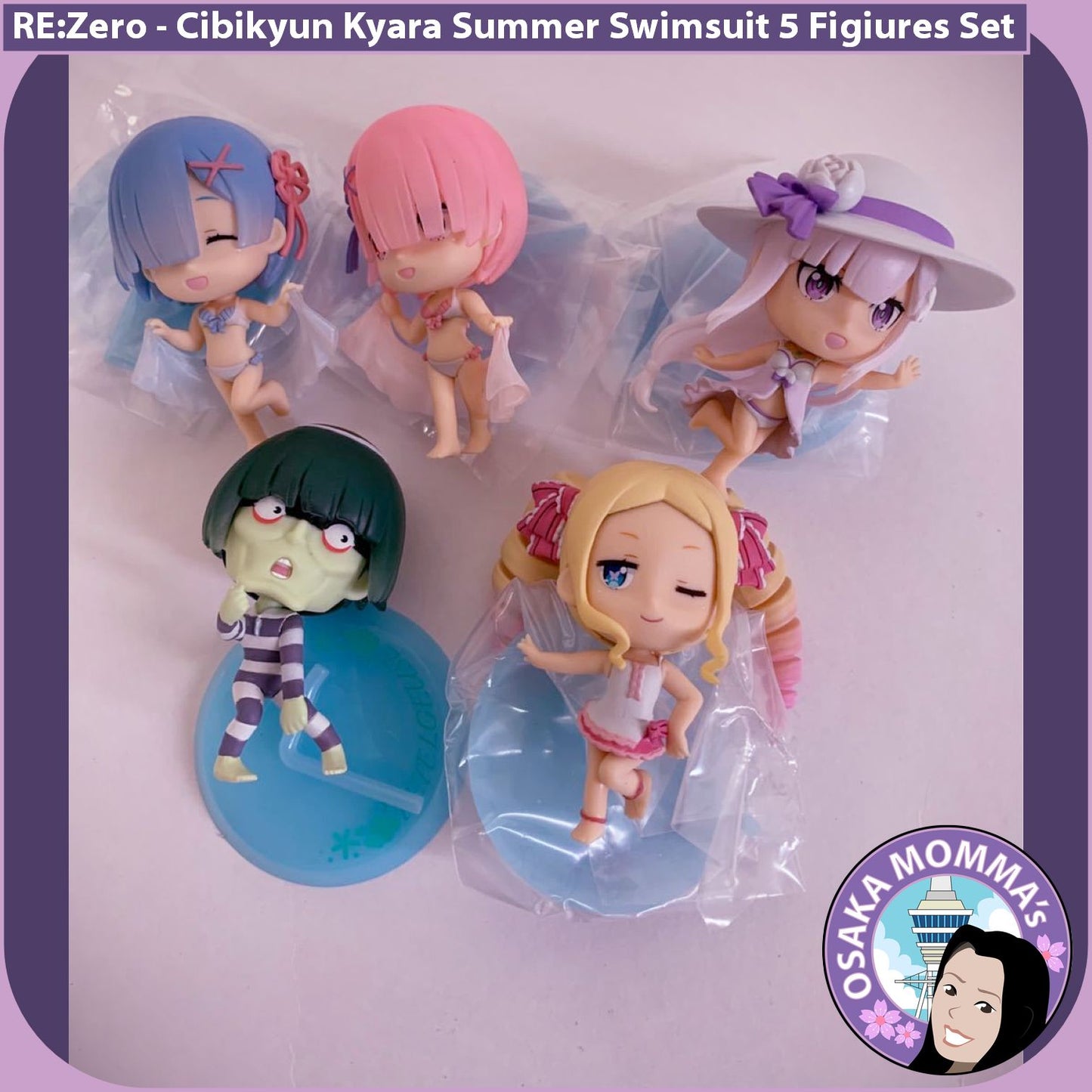 RE:Zero Chibikyun Swimsuit Set