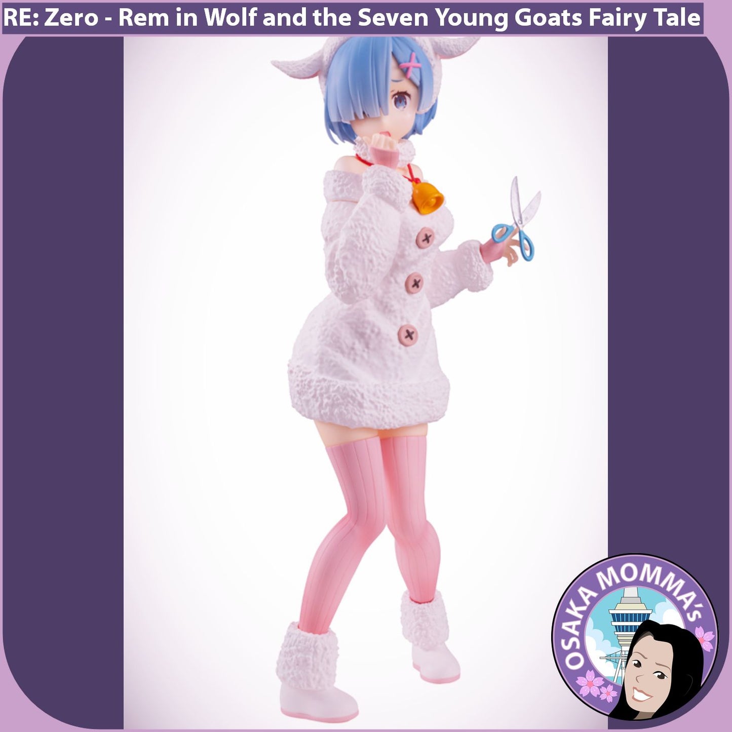 Rem in Wolf and the Seven Young Goats FuRyu Figure