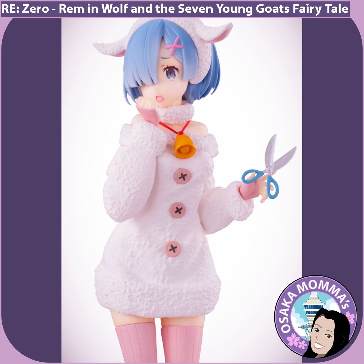 Rem in Wolf and the Seven Young Goats FuRyu Figure