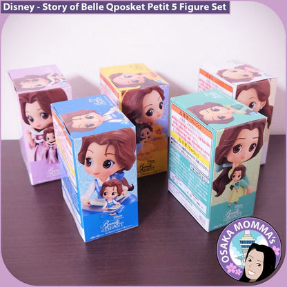 Story of Belle Qposket Petit 5 Figure Set