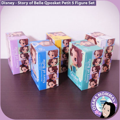 Story of Belle Qposket Petit 5 Figure Set