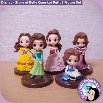 Story of Belle Qposket Petit 5 Figure Set