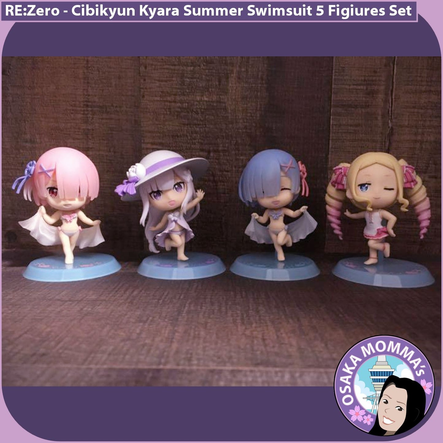 RE:Zero Chibikyun Swimsuit Set