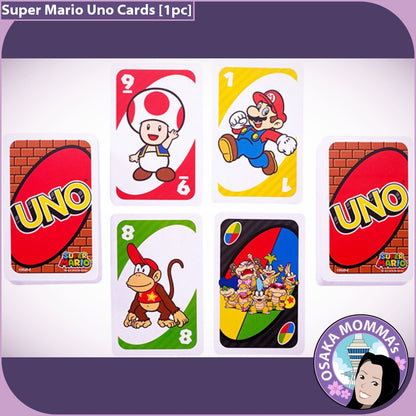 Super Mario Uno Cards