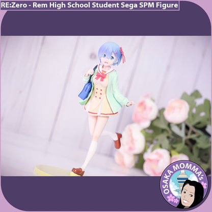 Rem High School Student Sega SPM Figure