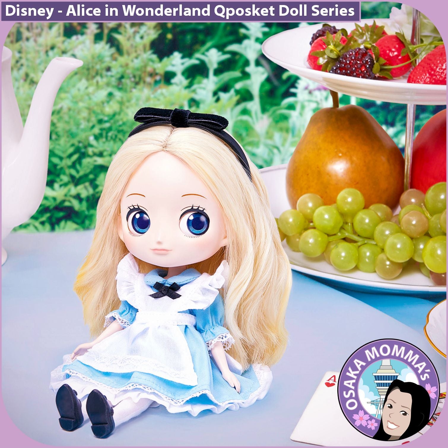 Qposket Doll Disney Alice in Wonderland 