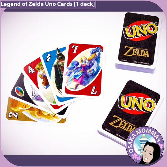 Legend of Zelda Uno Cards