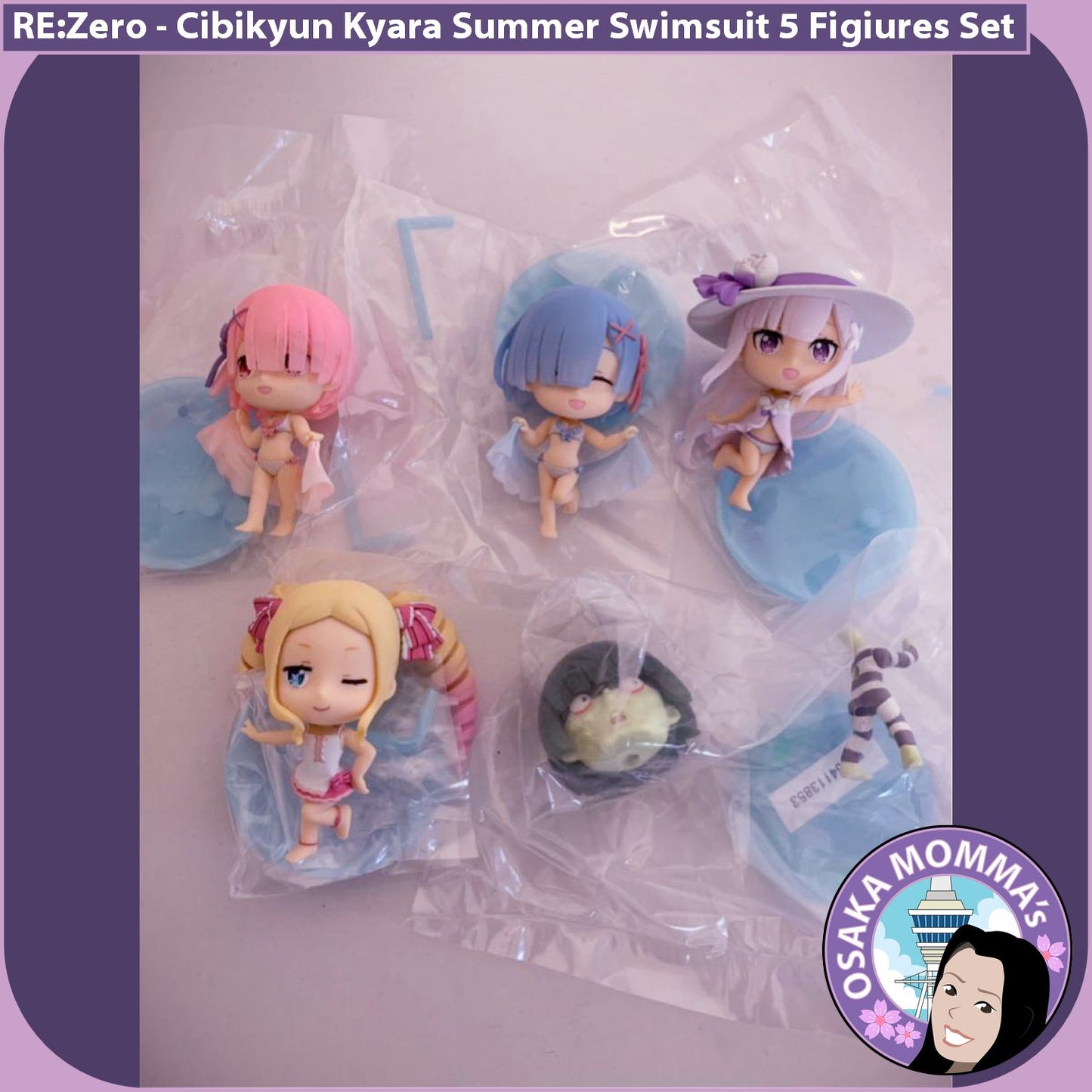 RE:Zero Chibikyun Swimsuit Set